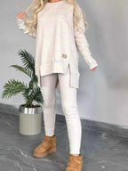 Full Size Slit Round Neck Top and Pants Set Plus Size bac897f18bec4102a12c28278ecf47ce-Max-Origin