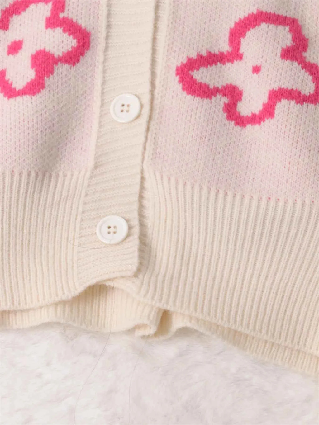 Floral Pattern Button-Up Cardigan badc92f6d590469ba4523c9eff5dc8d3-Max-Origin