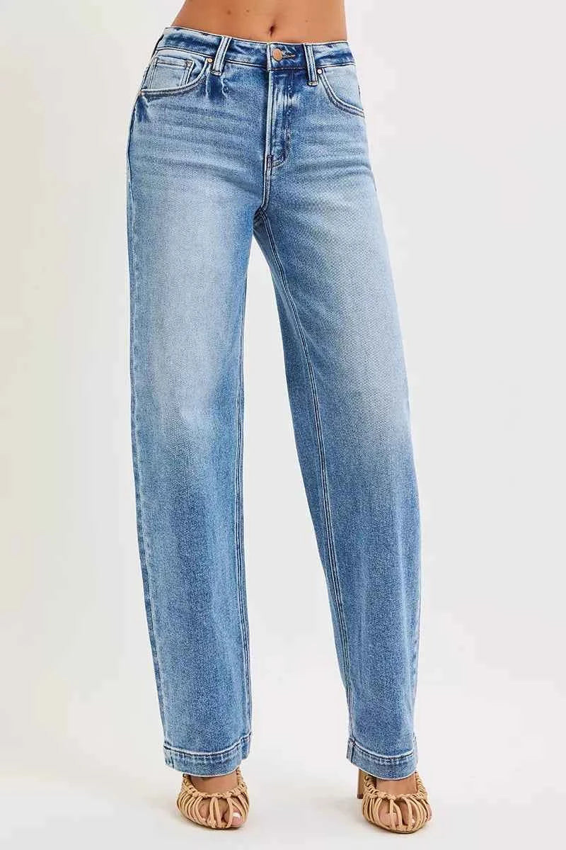 RISEN High Rise Wide Baggy Jeans MEDIUM bae1b662d85044cca1e13c50992f45b9-Max-Origin