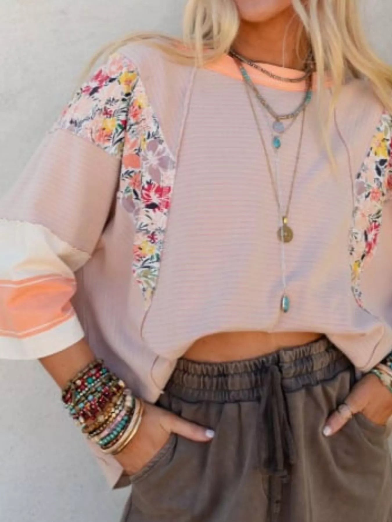 Striped Floral Long Sleeve T-Shirt bb44503c-a1f4-43a8-a1b3-9866b6d00594-Max-Origin