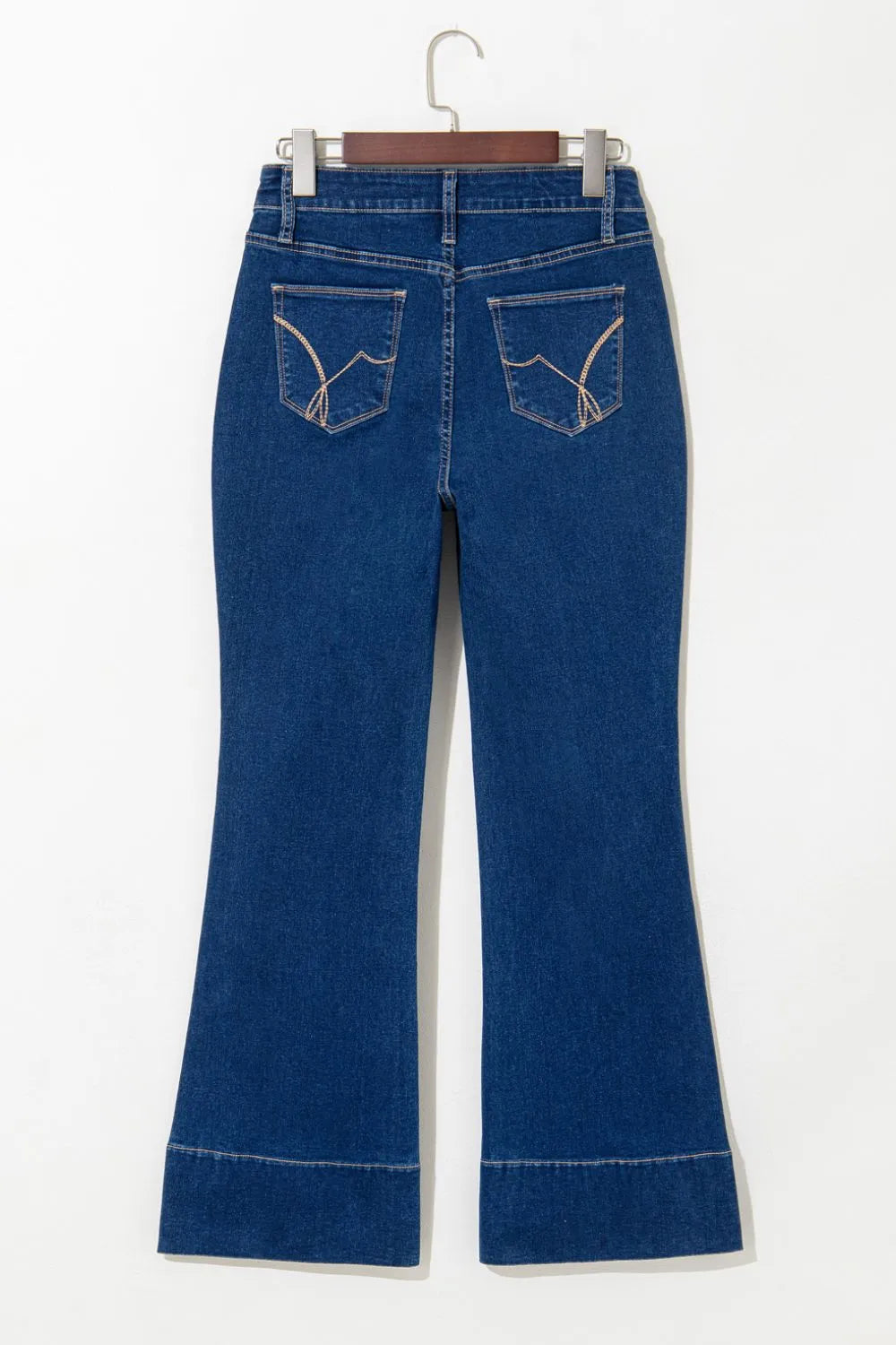 Center Seam Deep Wash Straight Jeans bb47bf25-9910-42fe-94d1-16d77f0ce4a7-Max-Origin