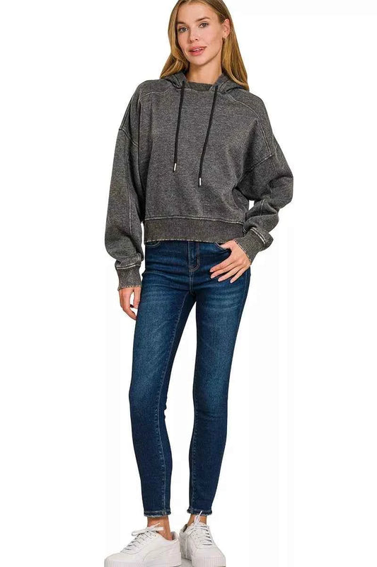 Acid Wash Fleece Hoodie bb4d4405c0bd4c6c8c3056acfb2da264-Max-Origin
