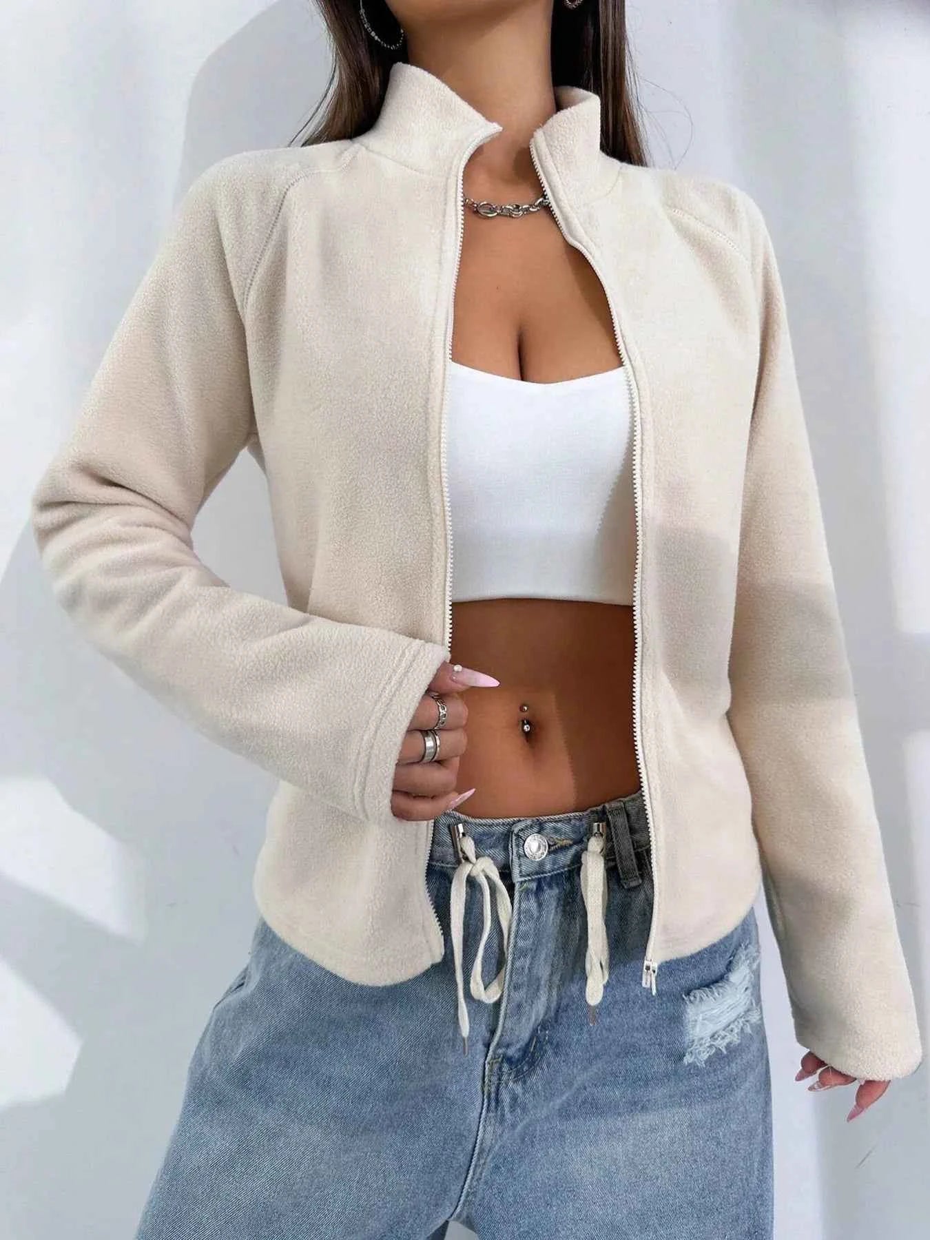 Zip Up Long Sleeve Jacket bb4d6aad44fa4ae5a92d7dc76f0845f4-Max-Origin