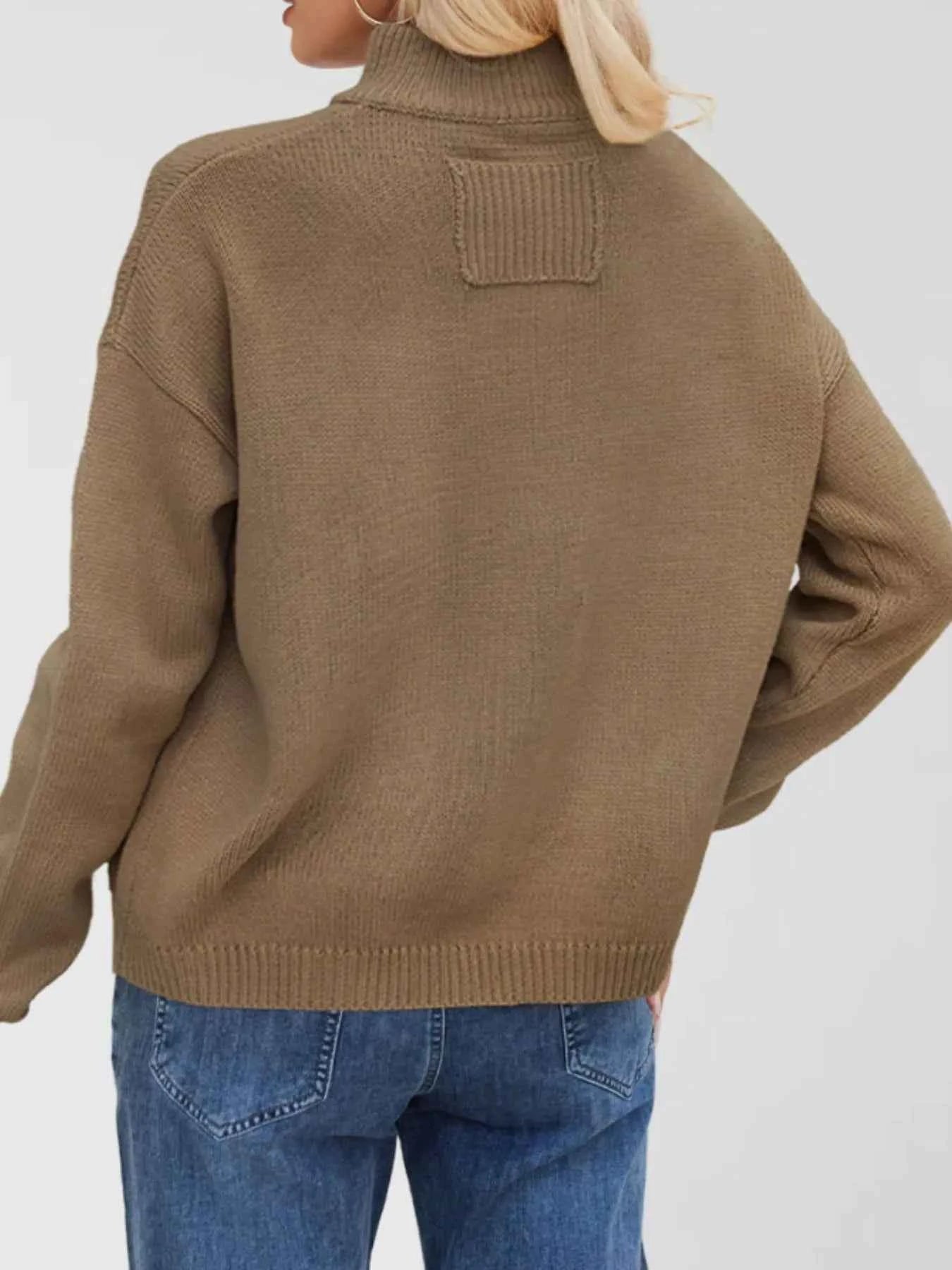 Ribbed Hem Button Up Cardigan bb7e9f74-2512-43ca-9c54-e481540c3d20-Max-Origin