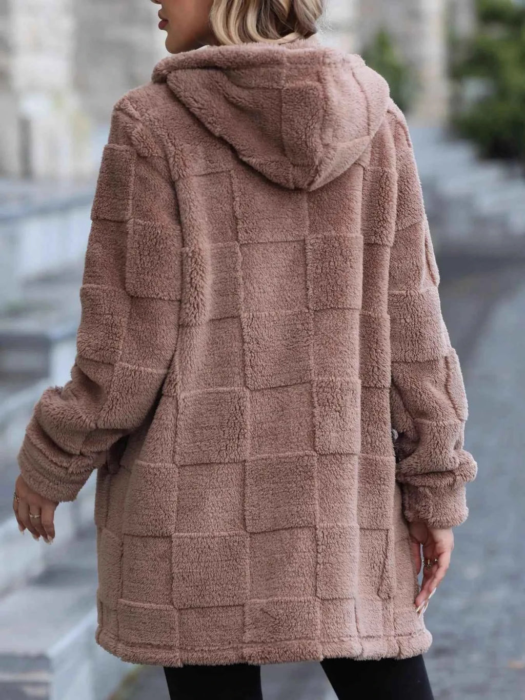 Fleece Zip Up Hooded Outerwear bb9b06803aa3457db2db8d2d0d2aebbb-Max-Origin