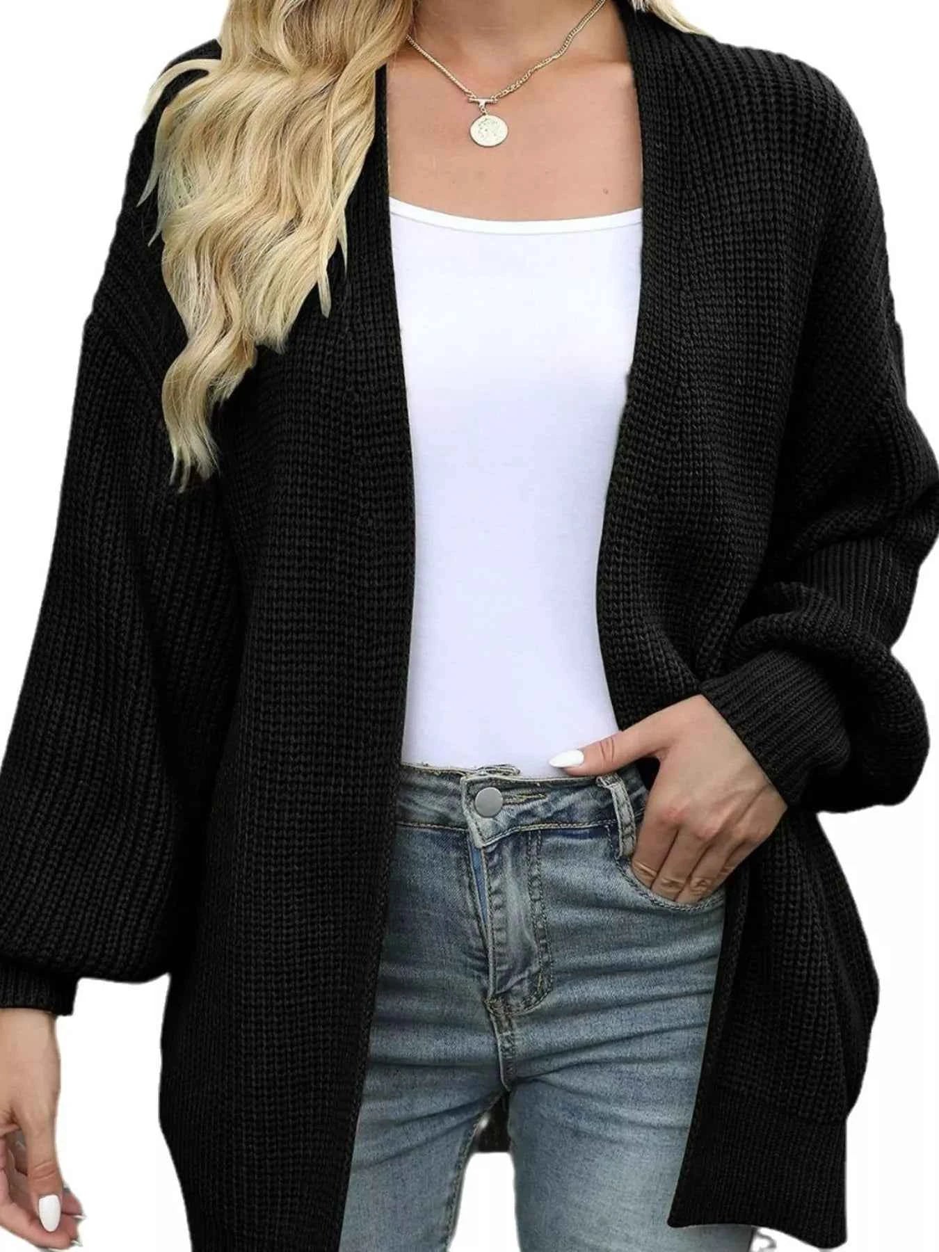 Oversized Chunky Knit Open Front Cardigan bbaea88f3ee44a4eb708aa5d8d4647fd-Max-Origin