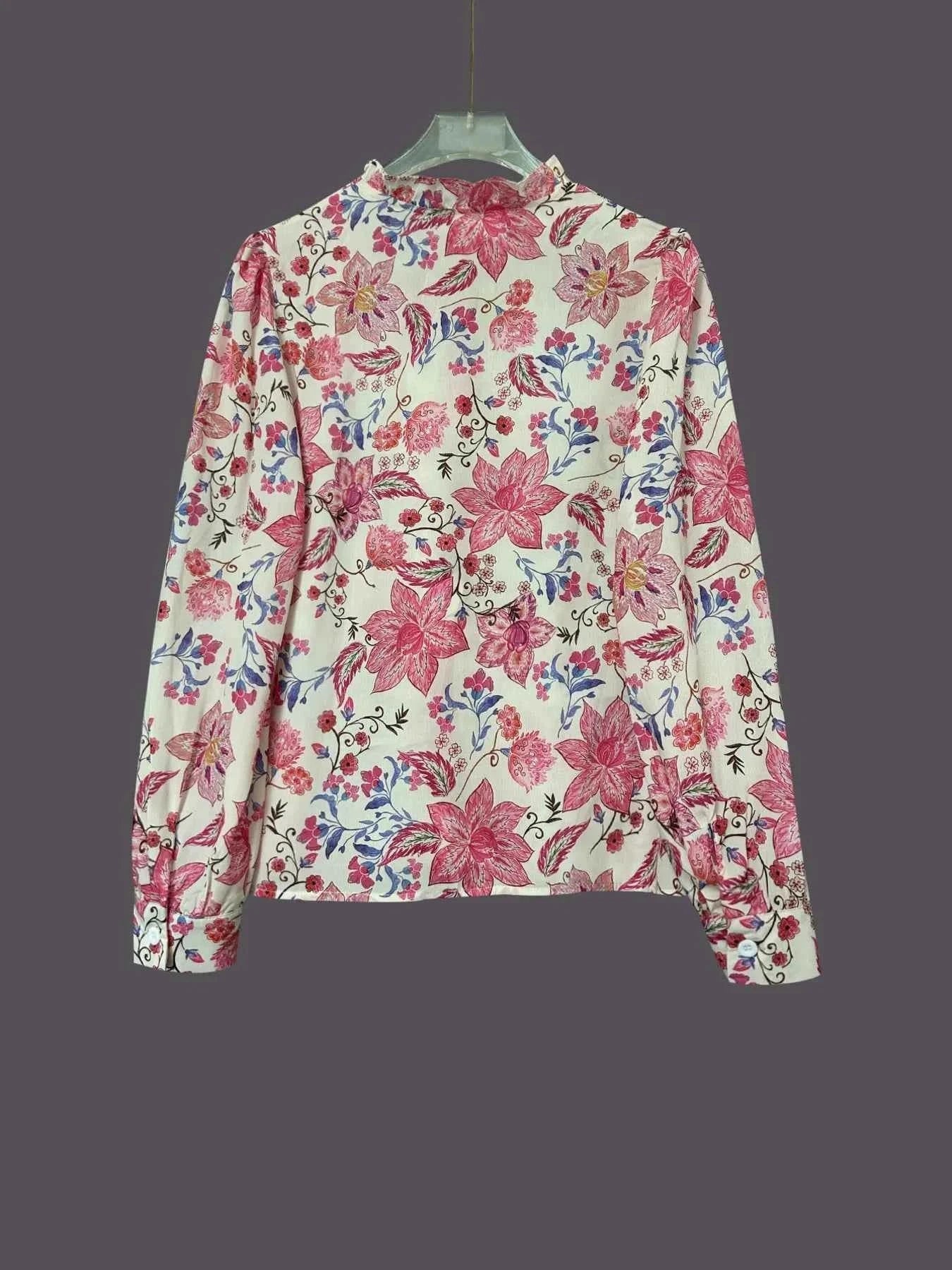 Floral Print Button Up Shirt bbb6b73830ee4598b878e15364cb32e4-Max-Origin