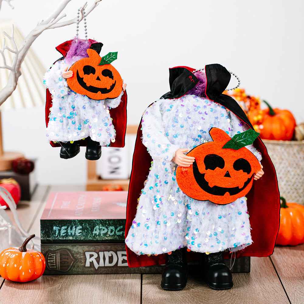 Two-Piece Sequin Halloween Hanging Widgets White One Size bbb808c2549a4e0a800de5e1ee1f7239-Max