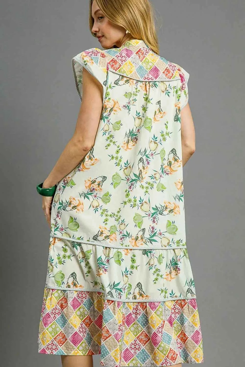 Umgee Patchwork Garden Midi Dress bbcb6834-dc3c-41d8-8e7b-0bfe1771a172-Max-Origin