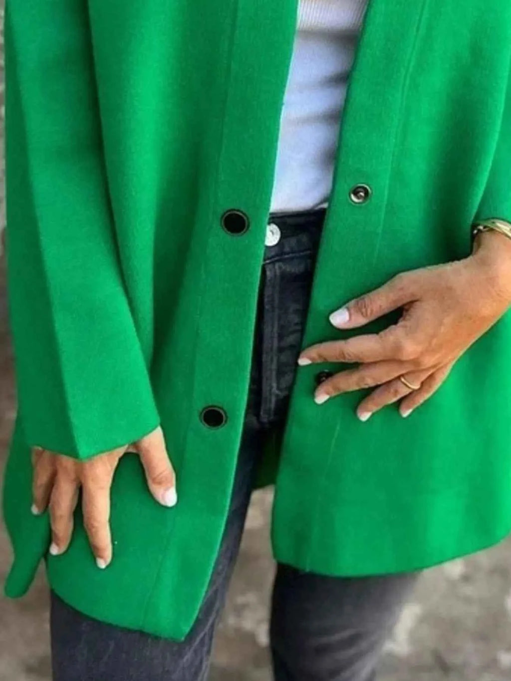 Full Size Snap Down Long Sleeve Hooded Outerwear Plus Size bbe8f6fd-b5c2-4543-bc1c-6ff0274c8868-Max-Origin