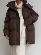Mid-Length Thickened Hooded Winter Coat with Belted bbf0529c-9216-45c4-b200-add5831f438d-Max-Origin