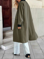 Contrast Collar Button Up Coat bbfe7135-3a65-48e3-a4b0-0702a10fcd25-Max-Origin