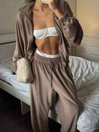 Zip Up Long Sleeve Outerwear and Pants Set bc1c64475a084803be9ea8ab02f2e7bb-Max-Origin