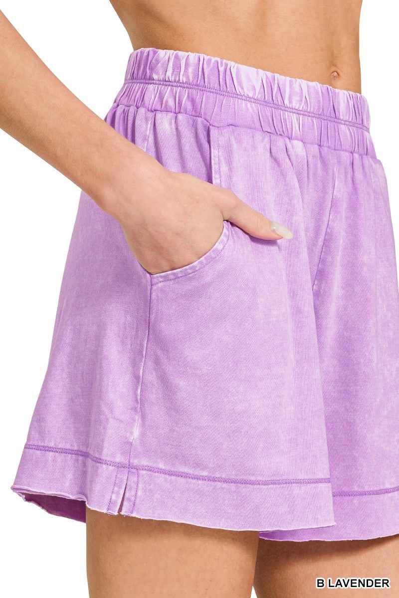 Zenana Acid Washed Oversized Top & Shorts Set bc1ff330b7e94e60afb97b6e739101dd-Max