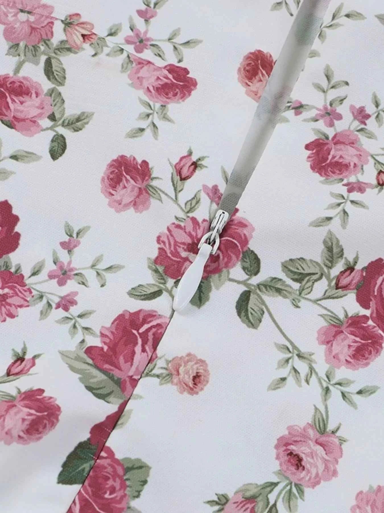 Floral Print Strapless Mini Dress bc37cc3d4b8f416a80adb9b6365879f4-Max-Origin