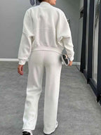 Zip Up Dropped Shoulder Outerwear and Pants Set bc644455-70f5-497a-9b85-12f42c62d67e-Max-Origin