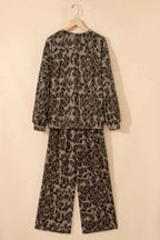 Leopard Patchwork Pullover and Drawstring Pant Set bc68ae15-c93f-4fee-aacd-026889cec517