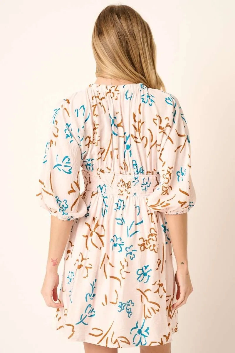 Mittoshop Flower Print Mocked Waist Mini Dress bc7ab0ffad6d4650a3c6ba9e1d8c985d-Max-Origin