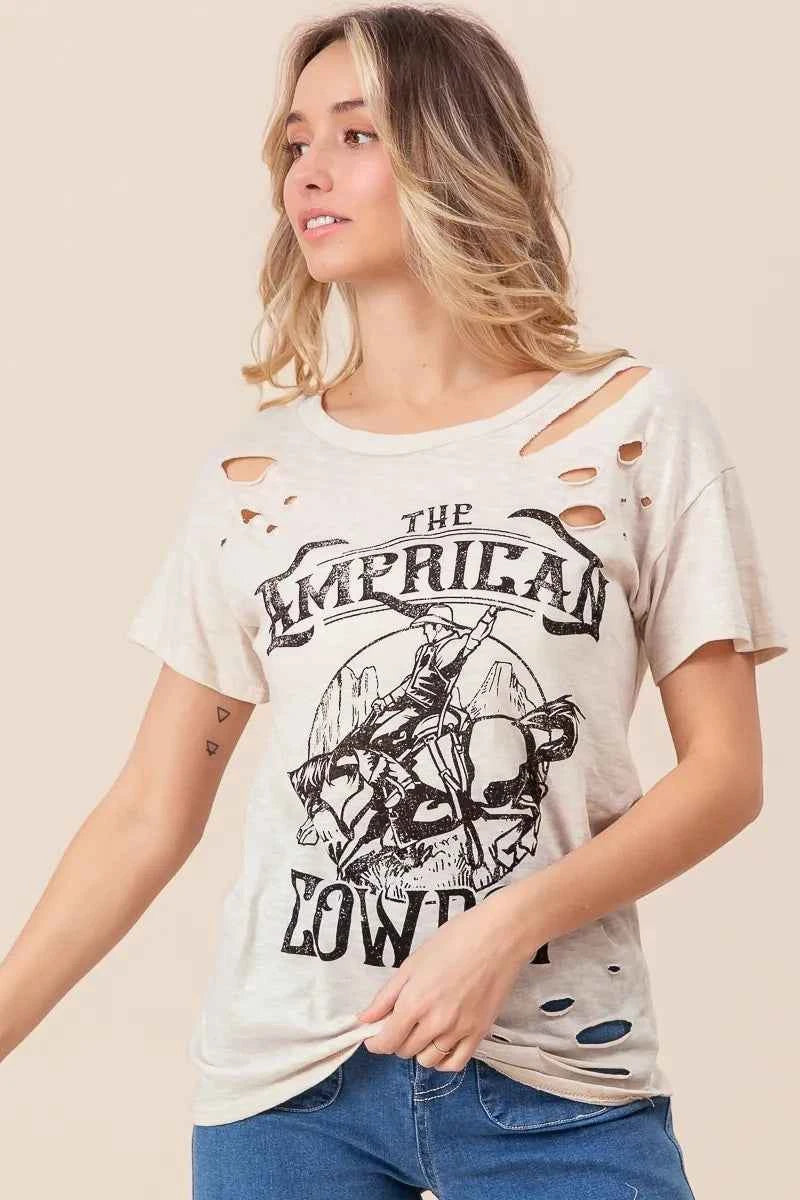 BiBi Cotton Slub Laser Top American Cow Boy Graphic bc8f126a28f44195a5ae45c166fbfd64-Max-Origin