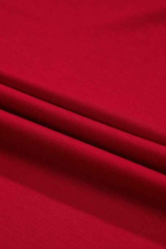 Solid Ruched Long Sleeve Midi Dress bc9f60bd-4d51-4b3c-a050-7a73161e9e38_b40cc75c-e424-4b53-839d-c7c935eb402c