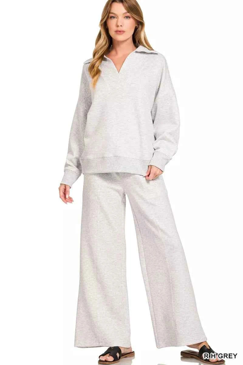 Zenana Scuba Collared Pullover and Pants Set R H GREY bcbd87fd2df14a50aa8583fef4af4775-Max-Origin