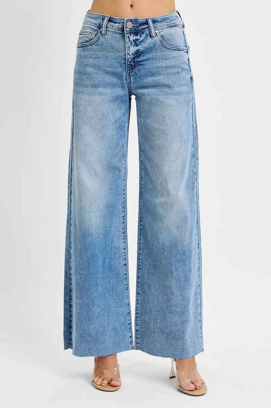 RISEN Full Size Tummy Control High Rise Ankle Palazzo Jeans Plus Size LIGHT bcc8d48896cb4e79b1495cd314a7c6ad-Max-Origin
