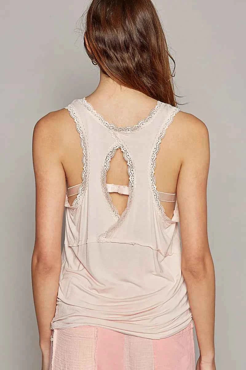 POL V-Neck Cutout Tank with Trim Detail bcfeee10-86ac-4514-b465-b8b2ca5ce336-Max-Origin
