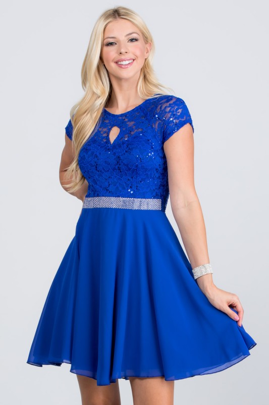Women’s Lace Fit and Flare Dress – Short Sleeve Cocktail Party Dress bcff8e68-0f43-4dee-873e-681aaef71d39_9797cf08-3eb2-4be0-b819-a1f03415b232