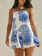 Shell Print Sleeveless Summer Mini Dress Blue bd17a807-ade3-4f00-8f02-465404a6b5b5-Max-Origin