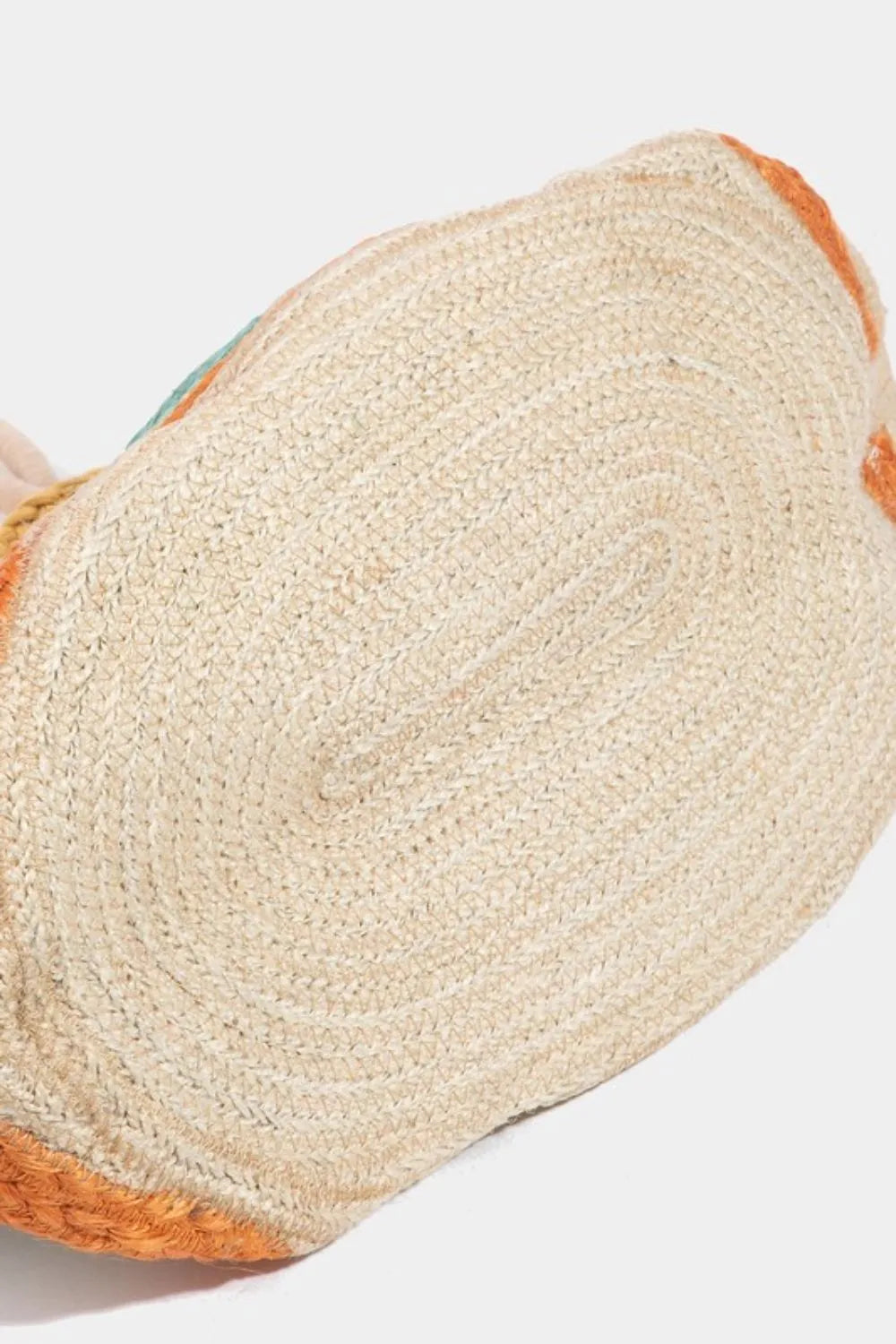 Fame Wavy Rainbow Straw Tote Bag bdb4baae-5ba7-4389-82fc-a1a314a24f10-Max-Origin