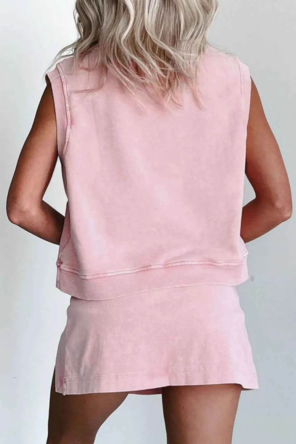 Mineral Wash Cotton Tank Top and Slit Skort Set bdc5f2d8-bcd2-4163-b71d-0225d5595ef1-Max-Origin