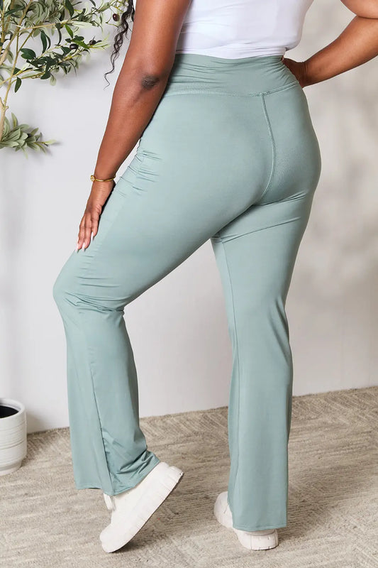 Heimish Full Size Wide Waistband Sports Pants bdce1c2c4abb474f8f2bfd7585305d75-Max