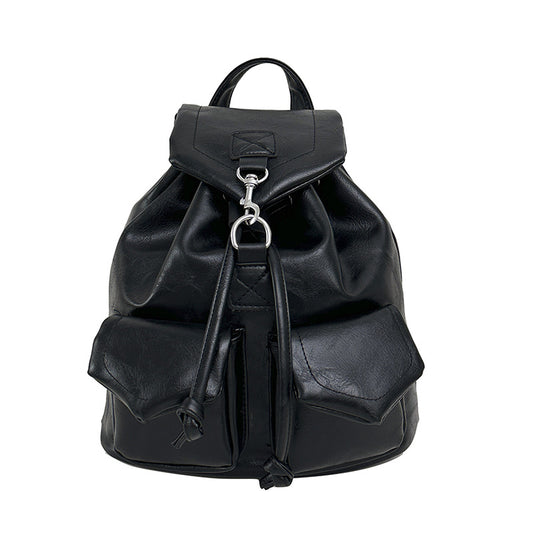 Double Shoulder Business Leisure Commuter Bag Black Without Pendant bdd1f21e-3f23-477b-9d3a-274ae6f9c797
