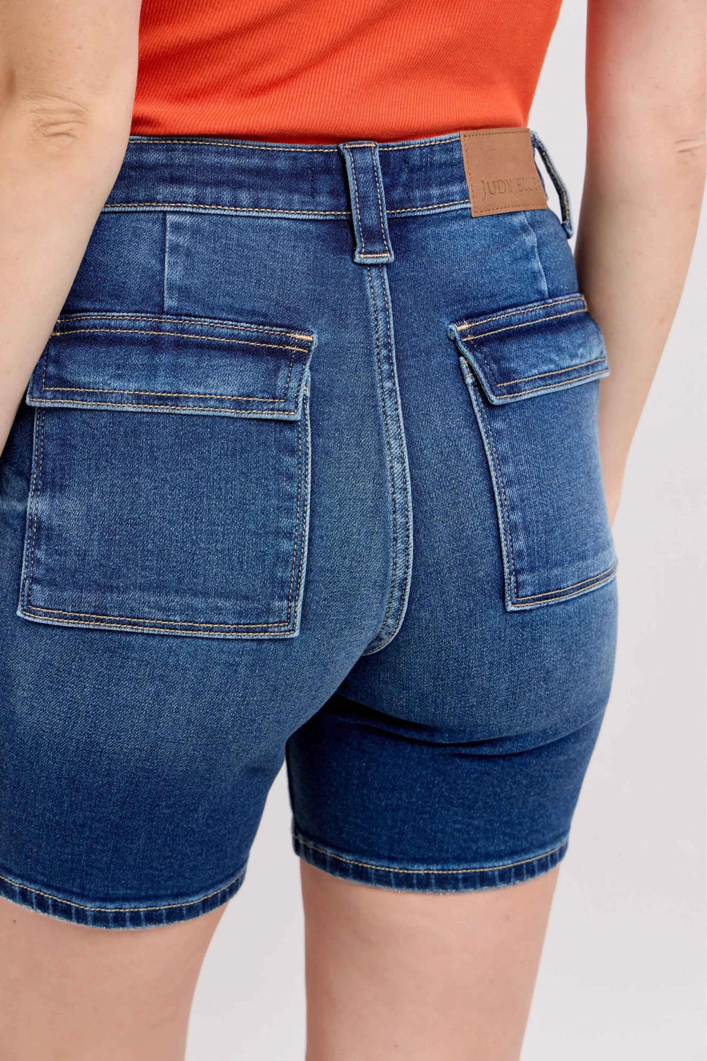 Judy Blue Full Size High Waist Bermudas Jeans W/ Back Flap Pockets Plus Size bdd6dee6c39d4ff5b050624f14528914-Max-Origin
