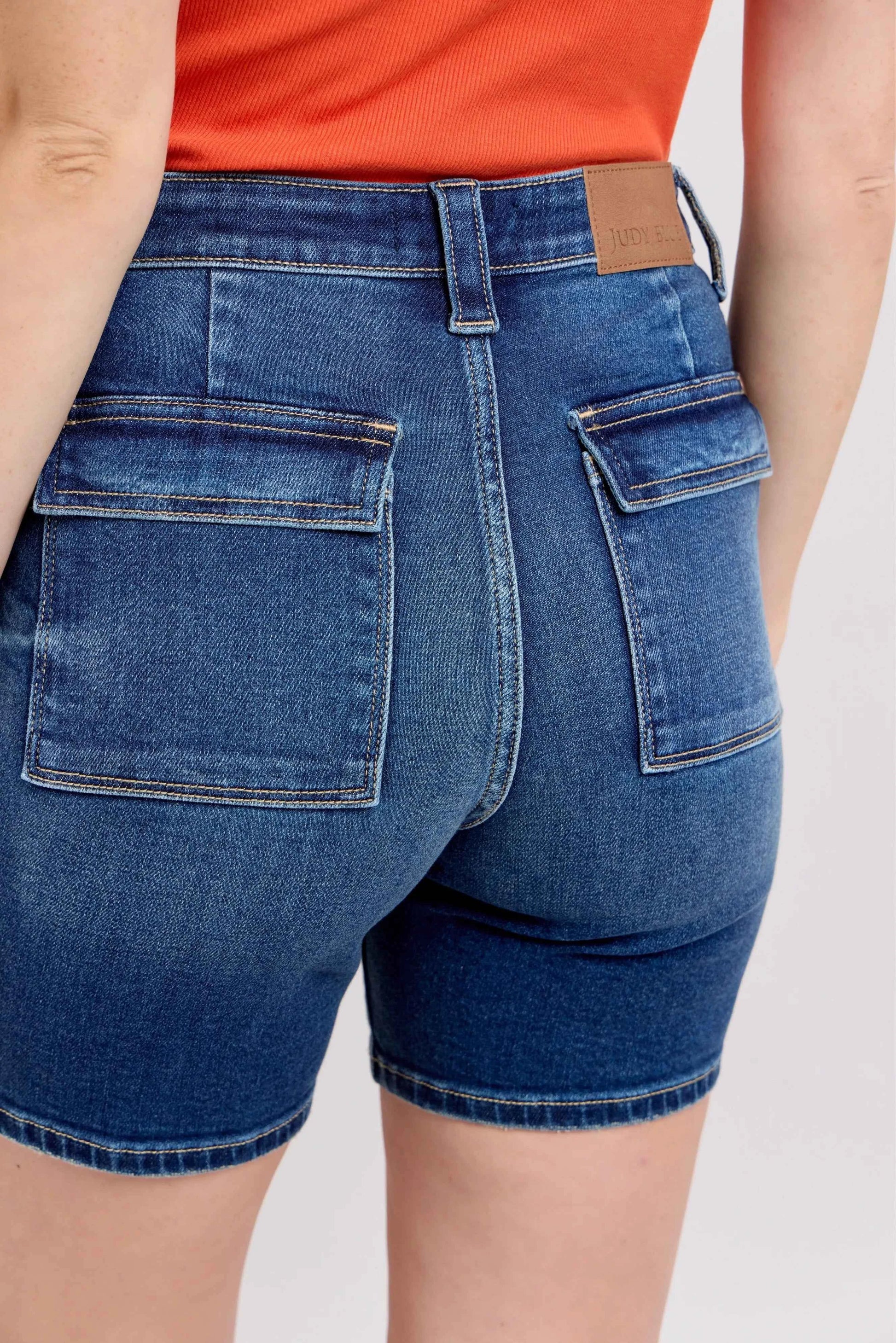 Judy Blue Full Size High Waist Bermudas Jeans W/ Back Flap Pockets Plus Size bdd6dee6c39d4ff5b050624f14528914-Max-Origin