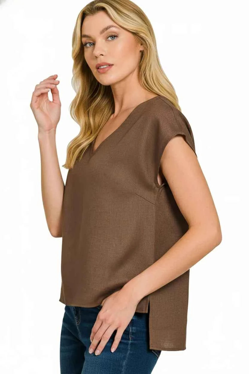 Zenana Linen V-Neck Sleeveless Top be0df512-2f6b-40e7-82cf-124217b6f274-Max-Origin