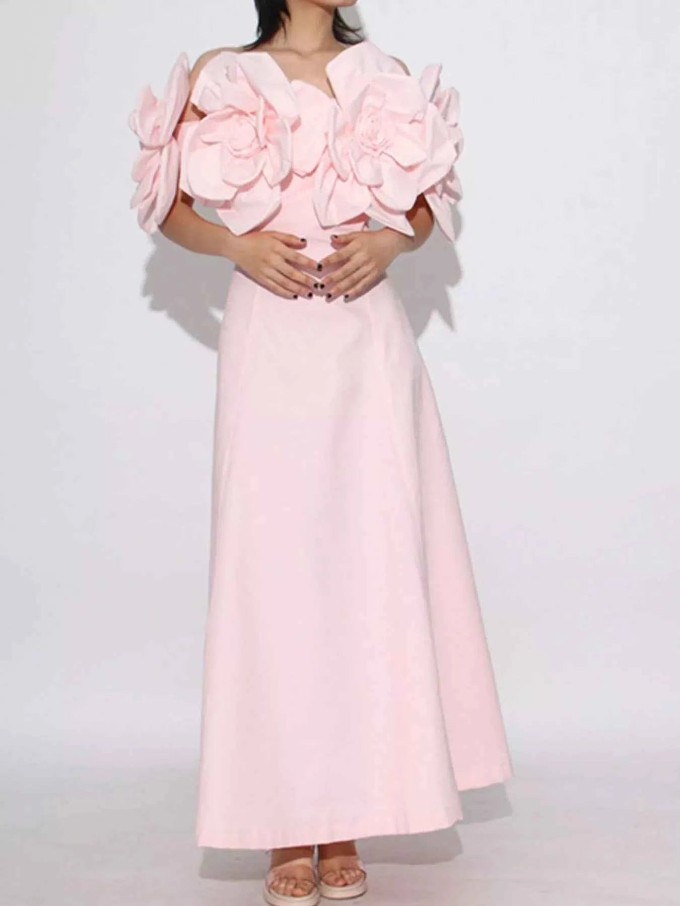 Flower Off-Shoulder Maxi Dress be1eea53-b63b-482e-a955-306203b225b0-Max-Origin