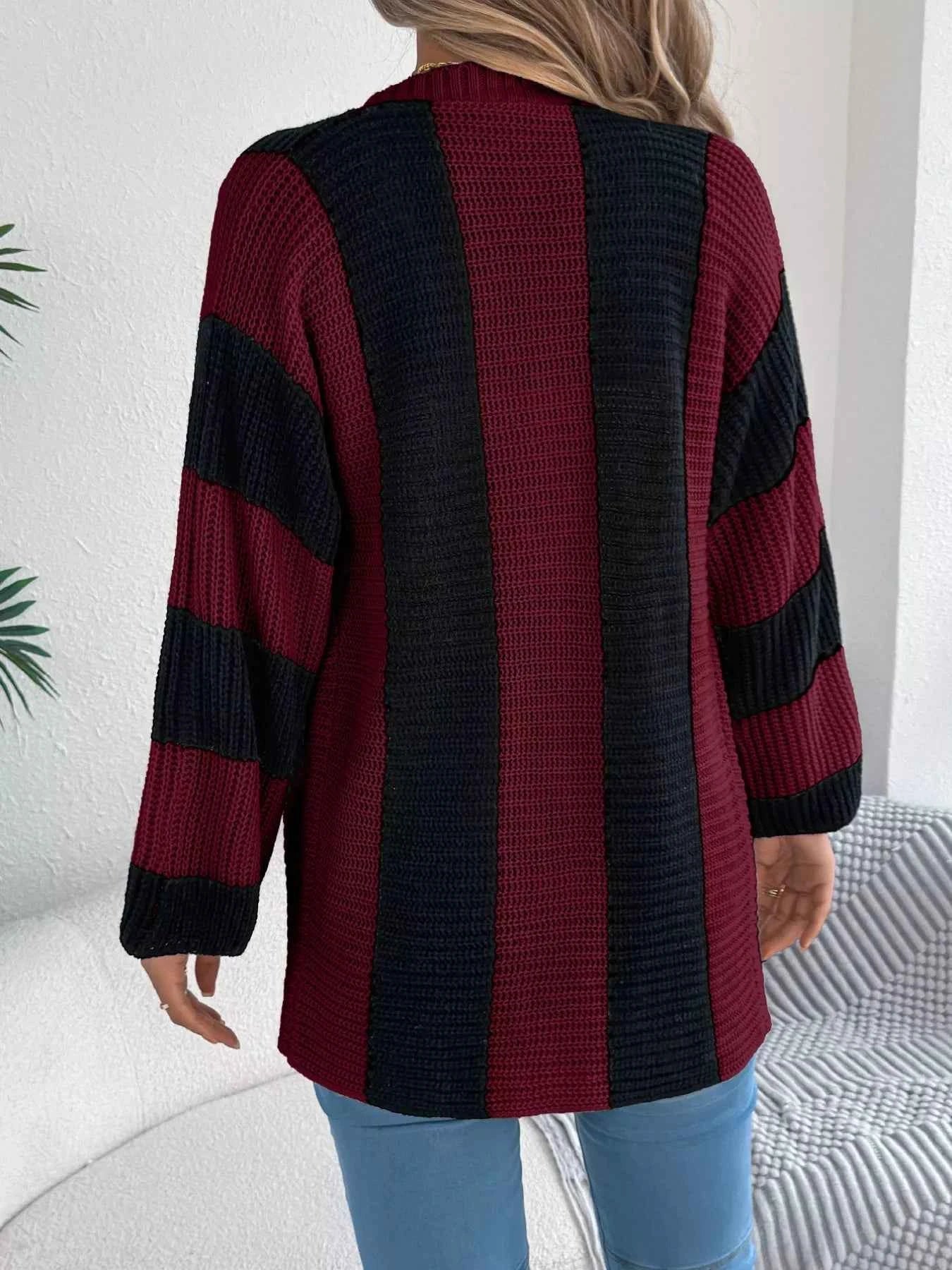 Color Block Button-Up Cardigan be693771-962d-44aa-8376-cef4a0f74712-Max-Origin