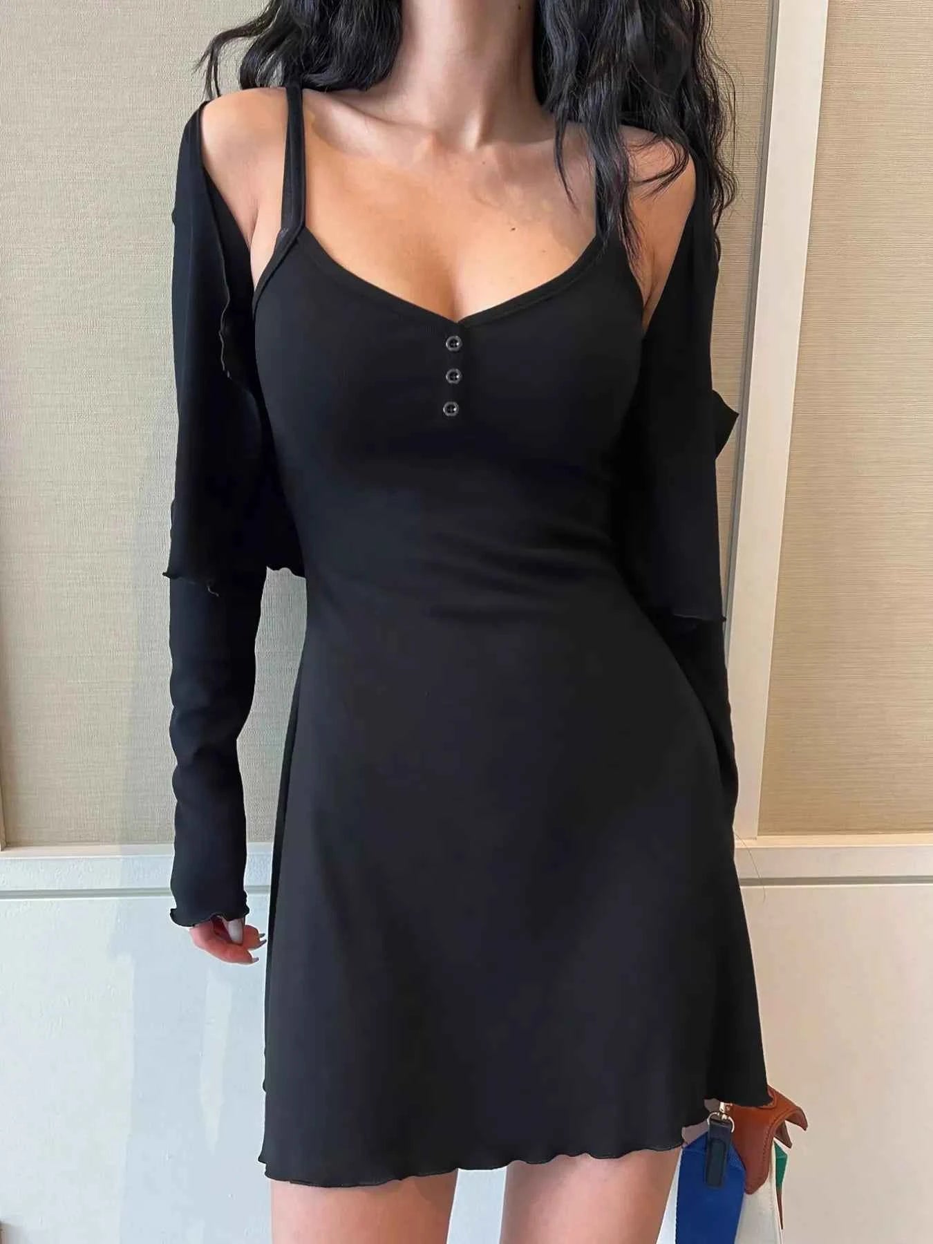 V-Neck Cami Dress and Cardigan Set be7cc653-3ef8-409b-9682-df81c9830b5d-Max-Origin