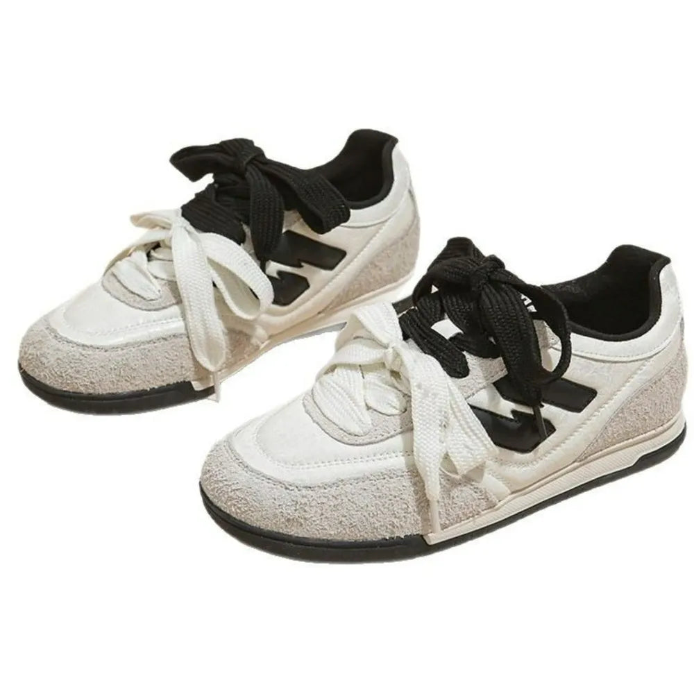 Round Toe Flats Sneakers White be8fa0b6-f8d8-4293-8b18-91fff8c32c50-Max
