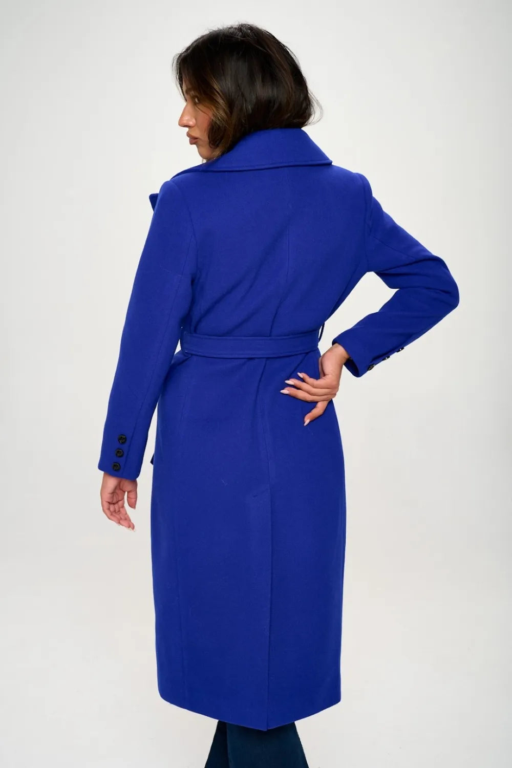 Coalition LA Double-Breasted Longline Coat with Belt bebfa736-bf5f-4684-bc71-4deb3f3760d2-Max