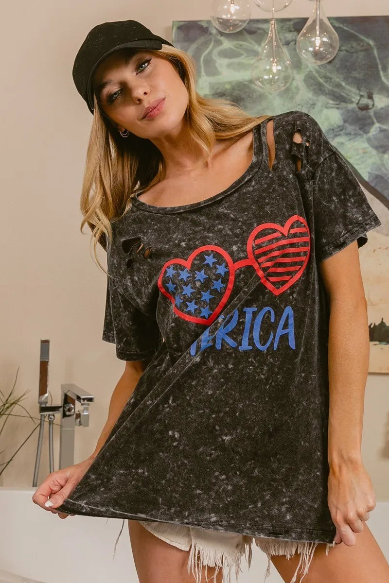 BiBi 4th Of July Theme Mineral Washed Laser Cut Top bef2ee2d4d304566822fc71b6283dbaf-Max-Origin