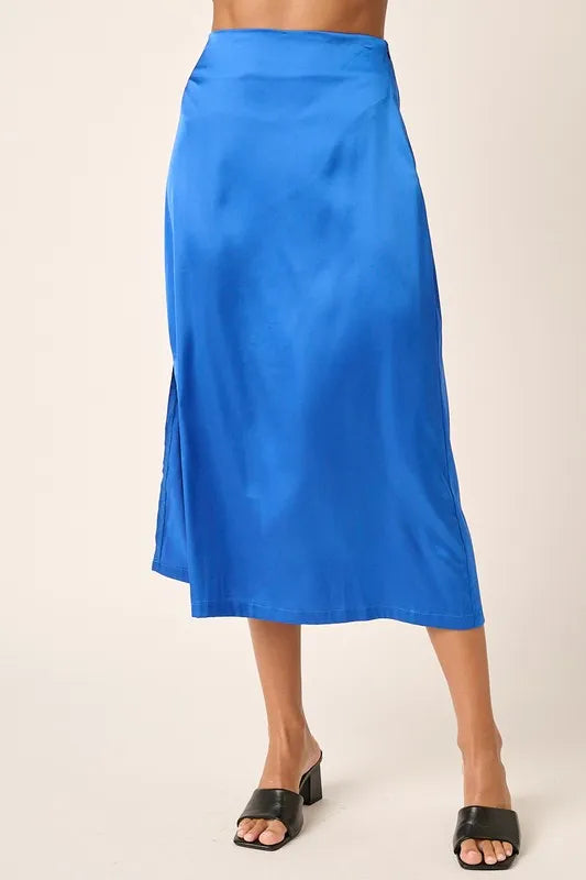 Mittoshop Side Slit Satin Midi Skirt bf1cc92c-2d63-4ab9-8697-52d643e0d2e2-Max