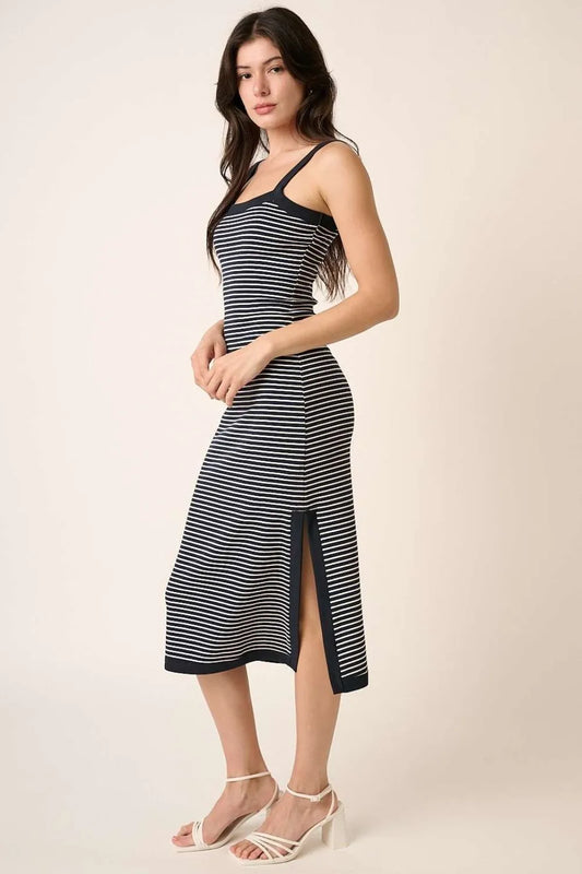 Contrast Striped Midi Cami Dress bf303fb0-2478-4de2-963a-e61dbdc6aa51-Max
