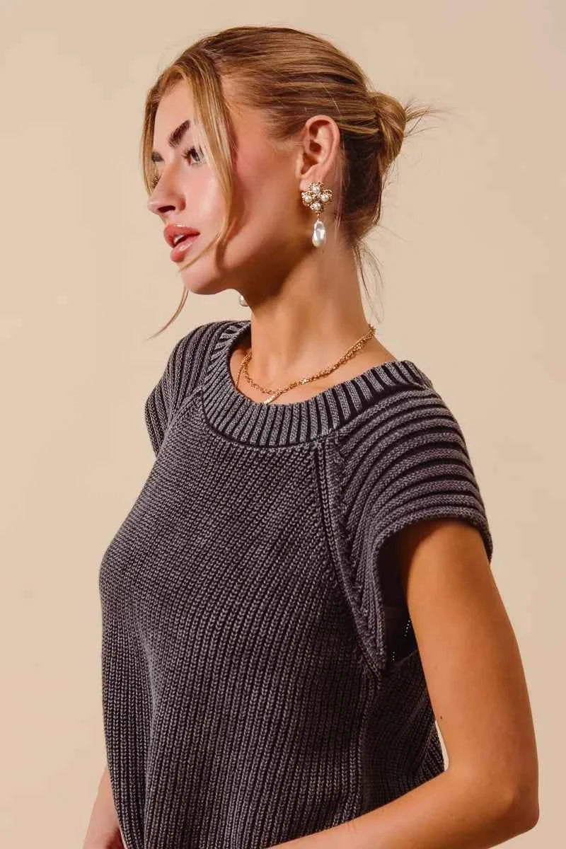 SO ME Mineral Washed Raglan Sleeveless Sweater Top bf53a8d590274699add7cfc4f58b78cf-Max-Origin