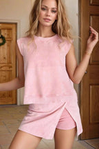 Mineral Wash Cotton Tank Top and Slit Skort Set bf617cb1-60c1-4884-8911-a3b61a041b3f-Max-Origin