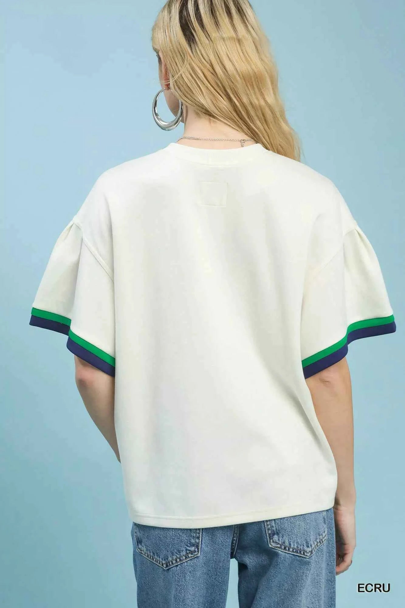 Umgee Contrast Trim Bell Sleeve Top bfca06ac-3d26-4162-8996-b9e17cf7b011-Max-Origin