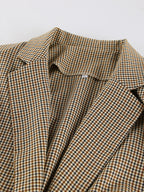 Lapel Collar Long Sleeve Cropped Blazer bfcbedcf757e4ac88259e0c156db4472-Max