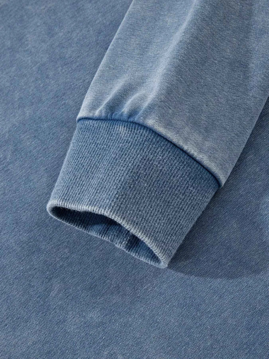 Lace Patchwork Detail Notched Neck Mineral Wash Baggy Sweatshirt bfd932e4fbb84eefa1c7f69bae841a5c-Max-Origin