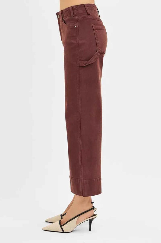 Tummy Control High Rise Crop Wide No Waist Band Pants bfe2836e-0096-42ef-9ce1-e8e0274af198-Max-Origin